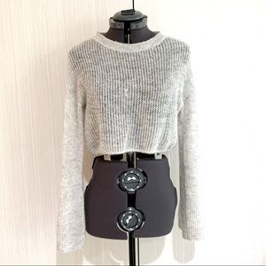 Sleeping on Snow Crop Sweater